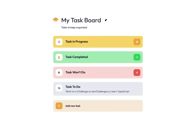 Imagen de Task Board